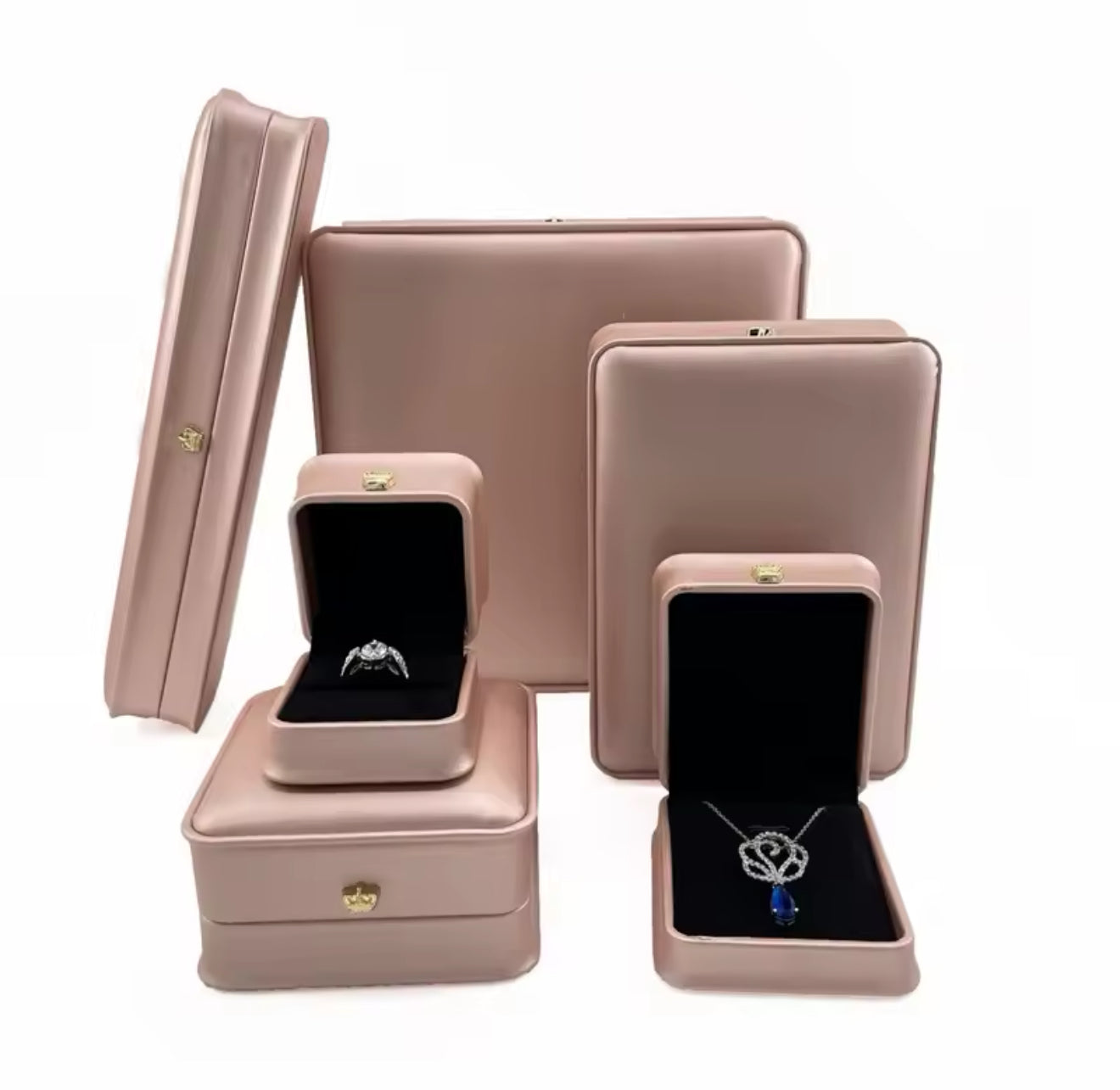 LEATHER JEWELLERY BOX