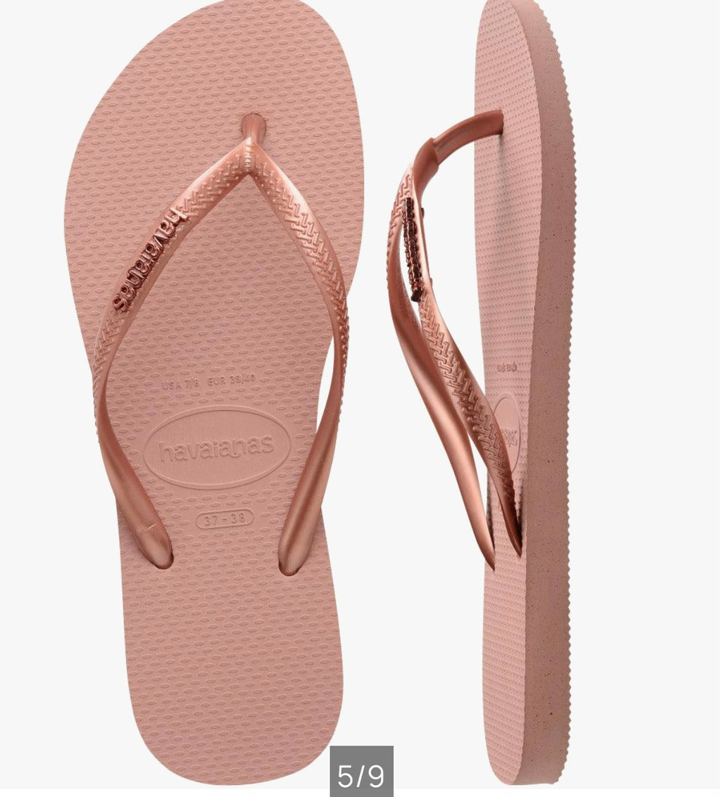 HAVAIANAS SLIM METALLIC