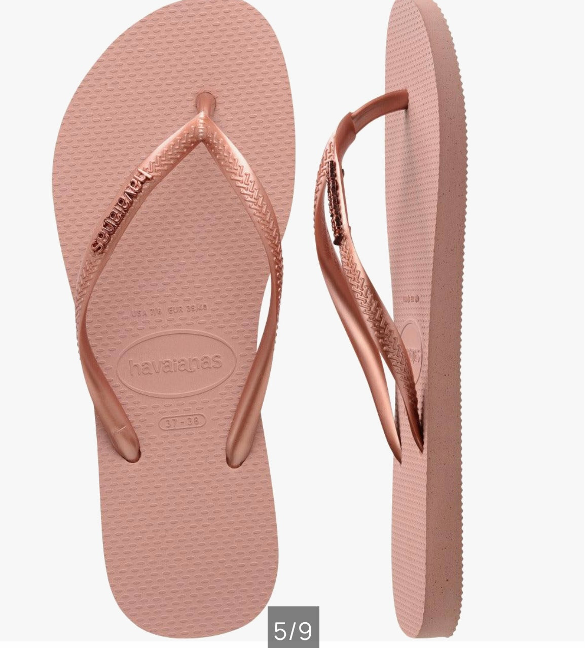 HAVAIANAS SLIM METALLIC