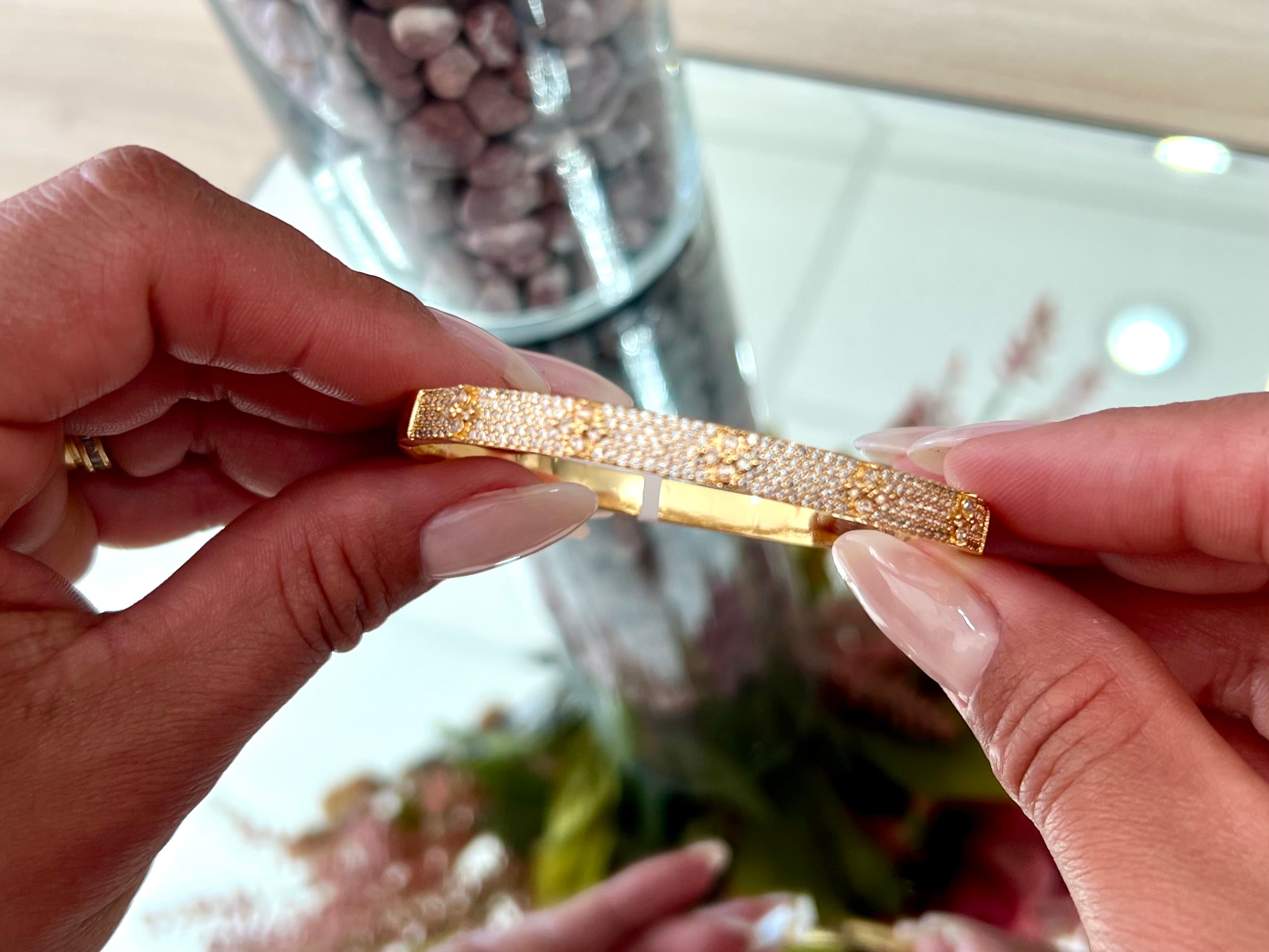 CRAFED STUDDED BRACELET