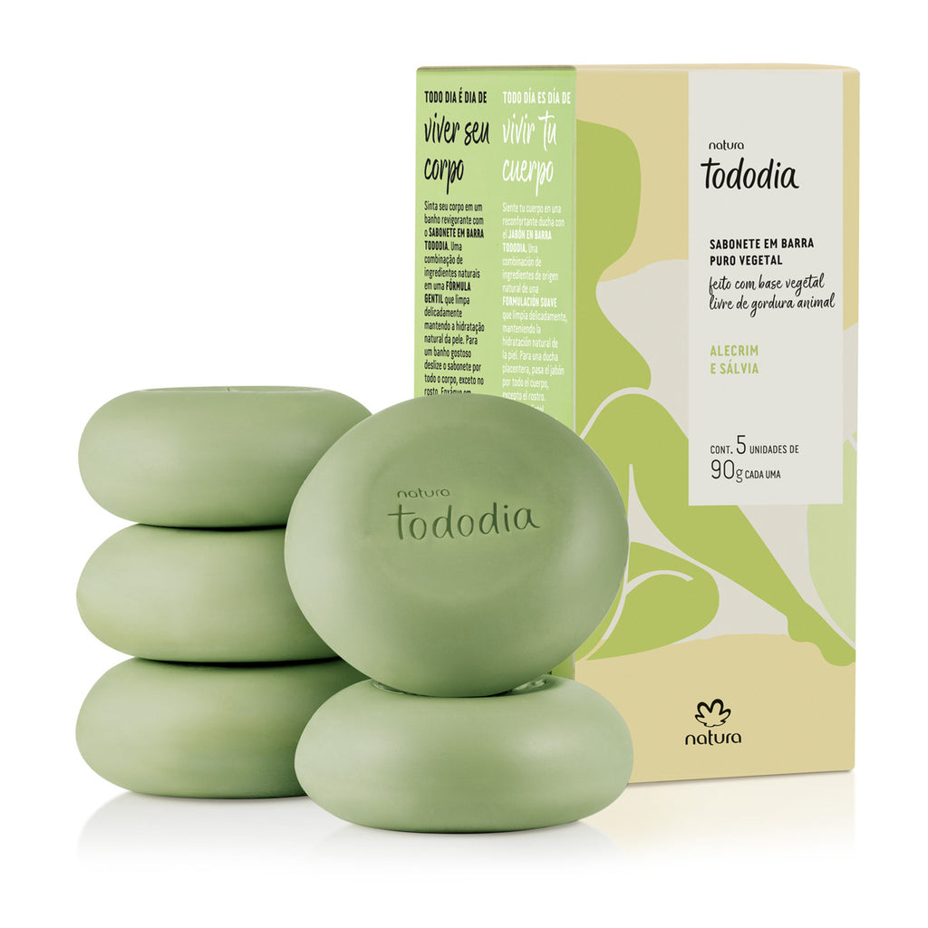 Pure Vegetable Bar Soap Rosemary and Sage