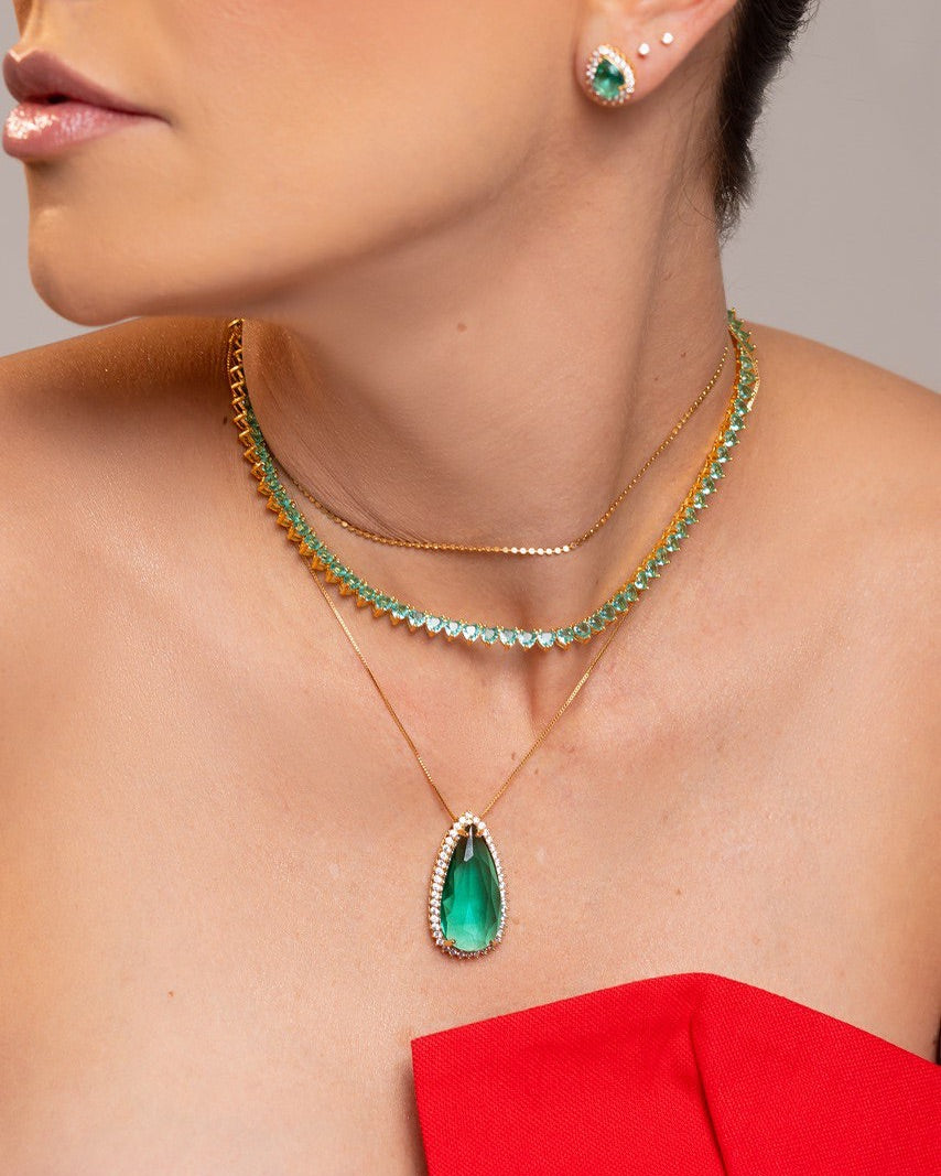 CRISTAL NECKLACE SET