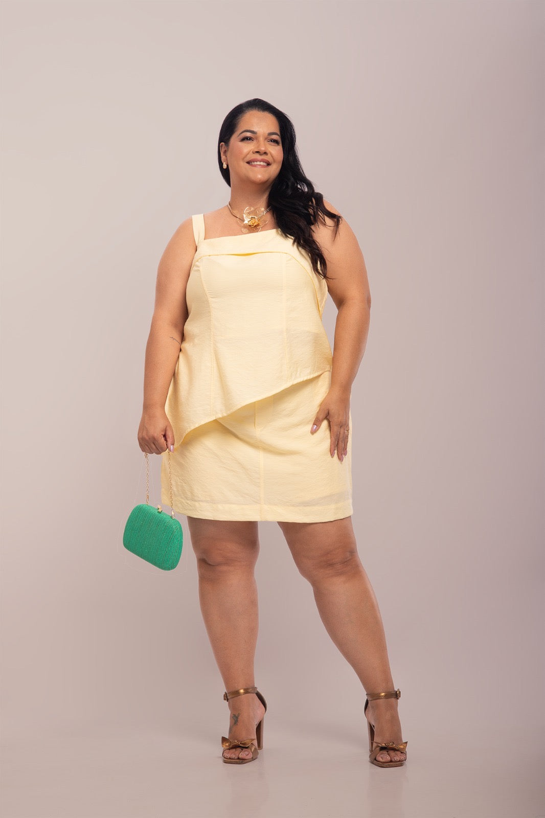 SKIRT SET ASYMMETRICAL (PLUS)