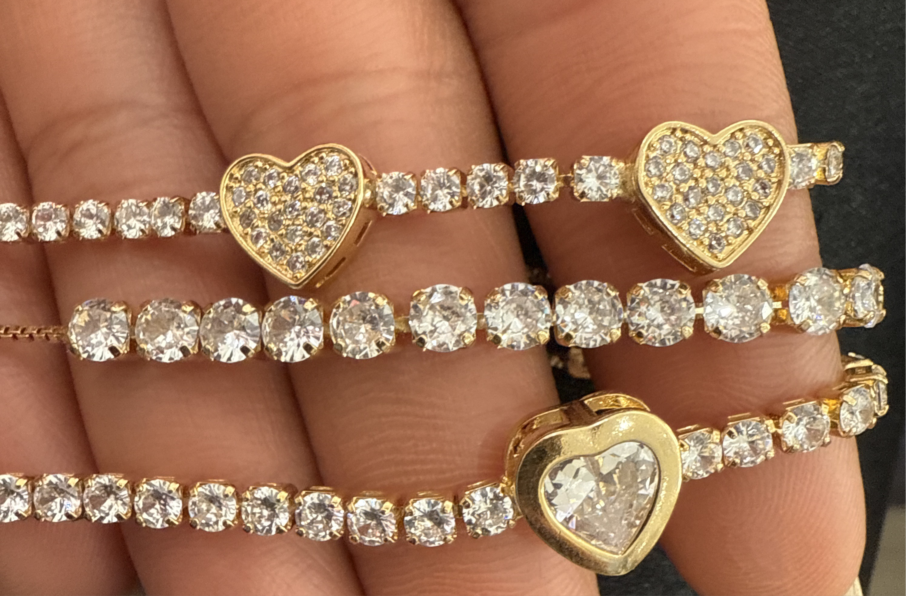 ADJUSTABLE HEART BRACELET