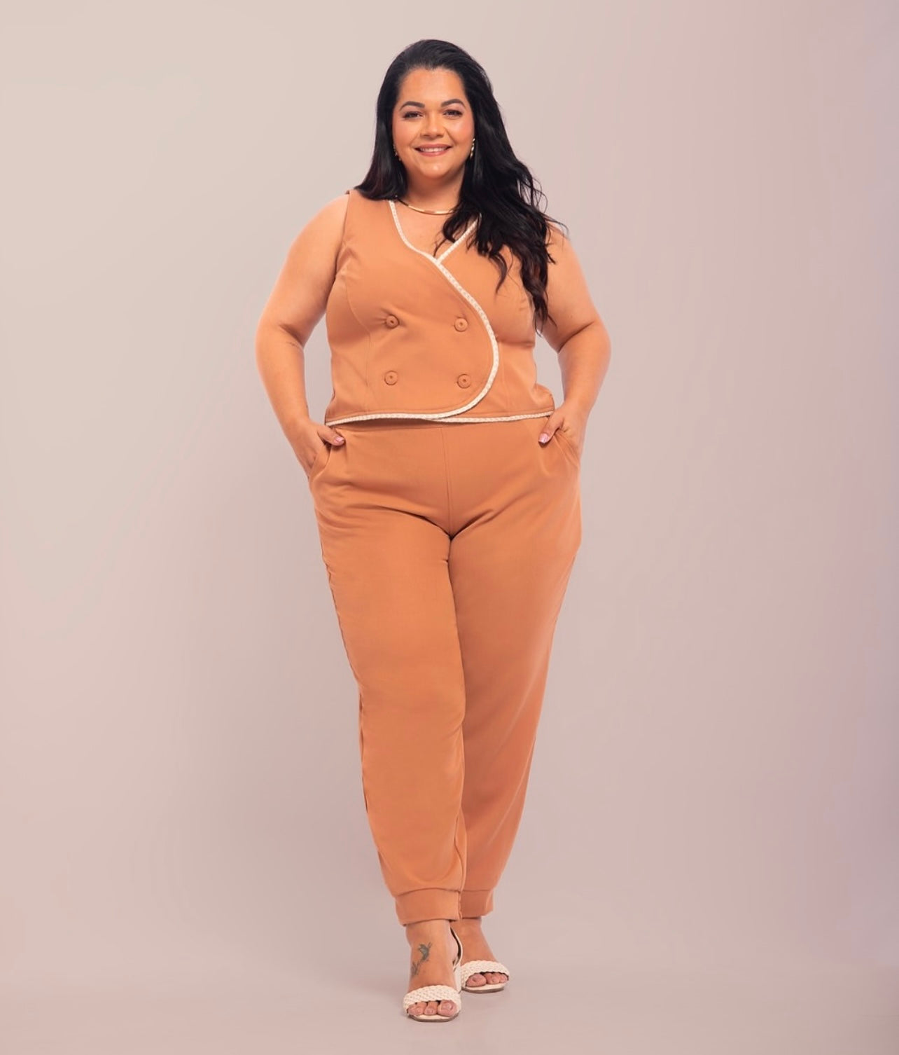 PANTS SET LETICIA (PLUS)