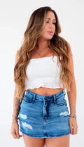SHORT-SKIRT DENIM