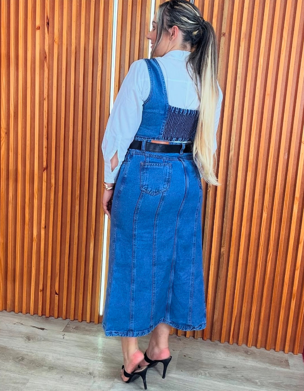 SKIRT MIDDLE DENIM SET