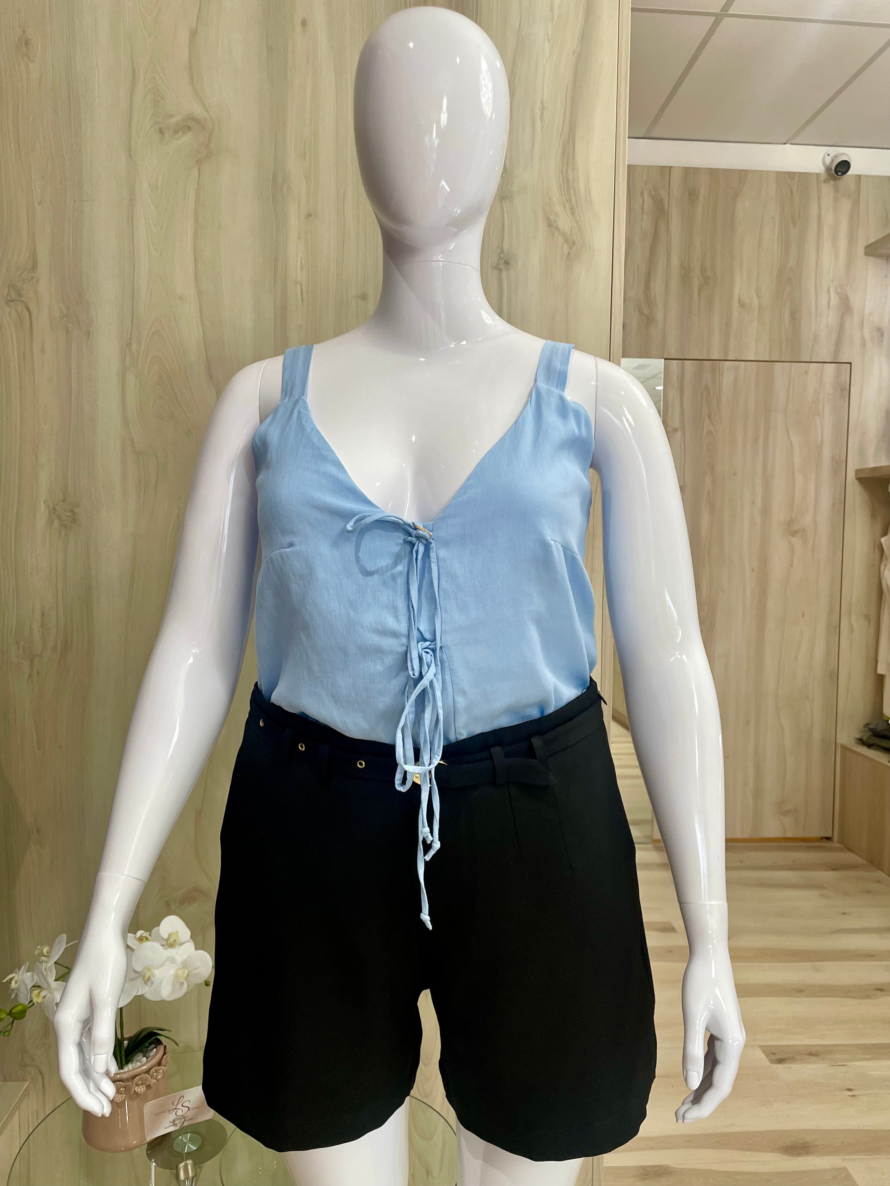 BLOUSE BOW TIE (BLUE)