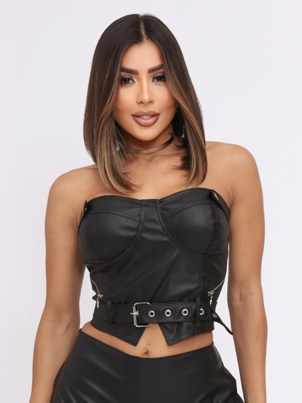 CROPPED CORSELET