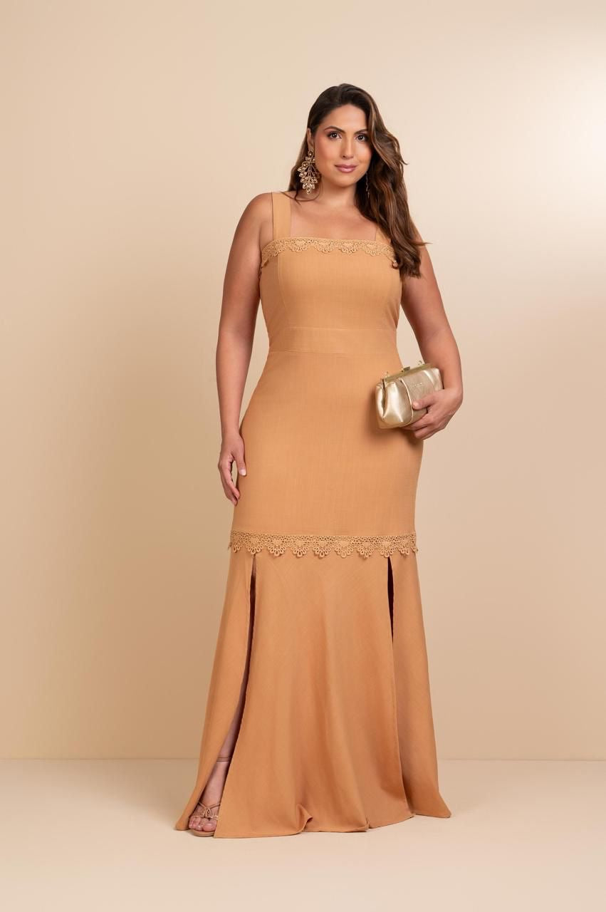 DRESS LONG CHARLOTE (PLUS)