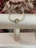 ADJUSTABLE HEART BRACELET