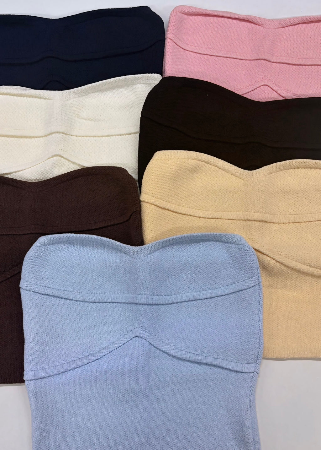 CROPPED STRAPLESS IZA