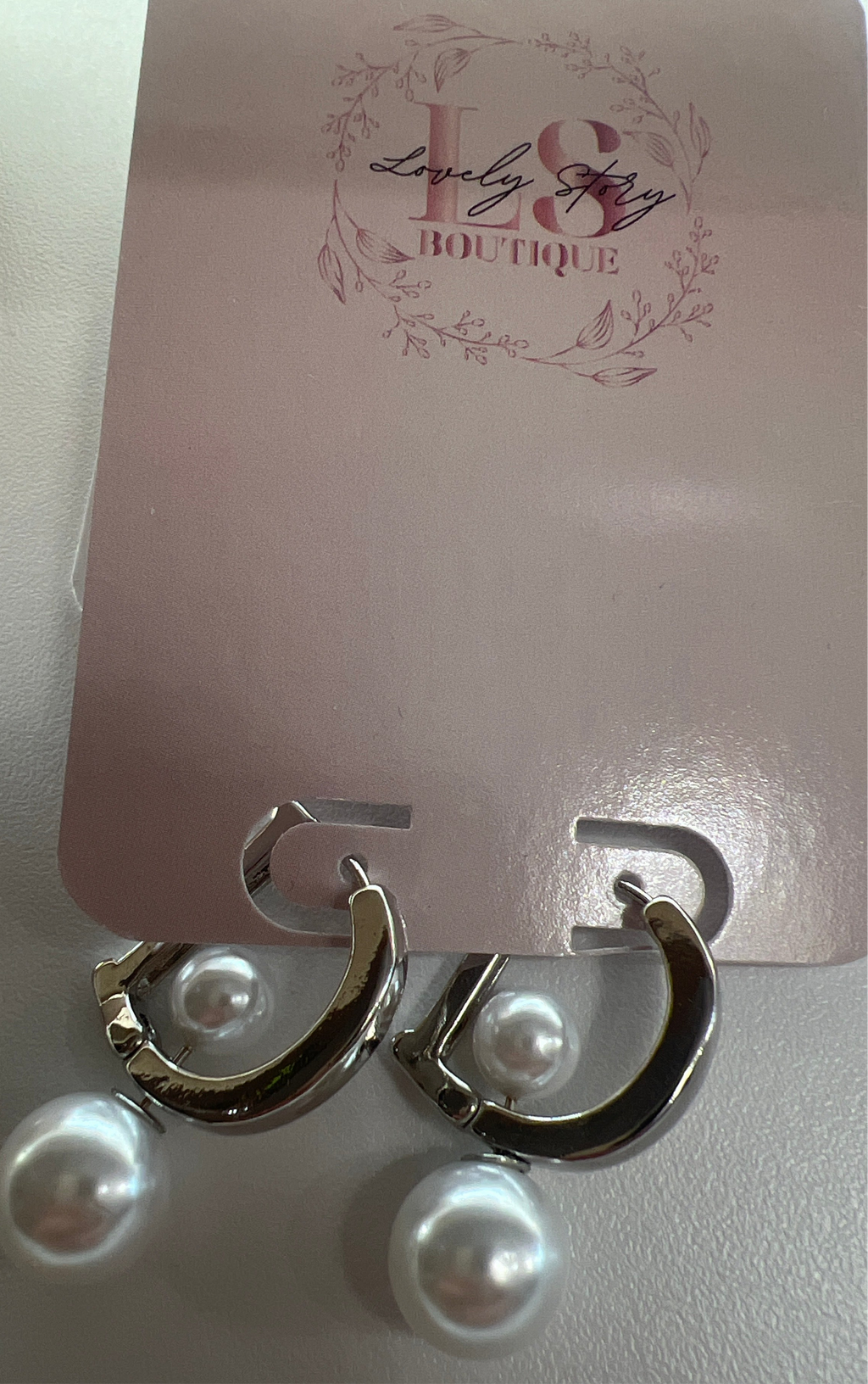 EARRING DIOR PEARL