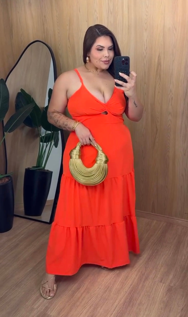 DRESS LONG LIZ (PLUS)