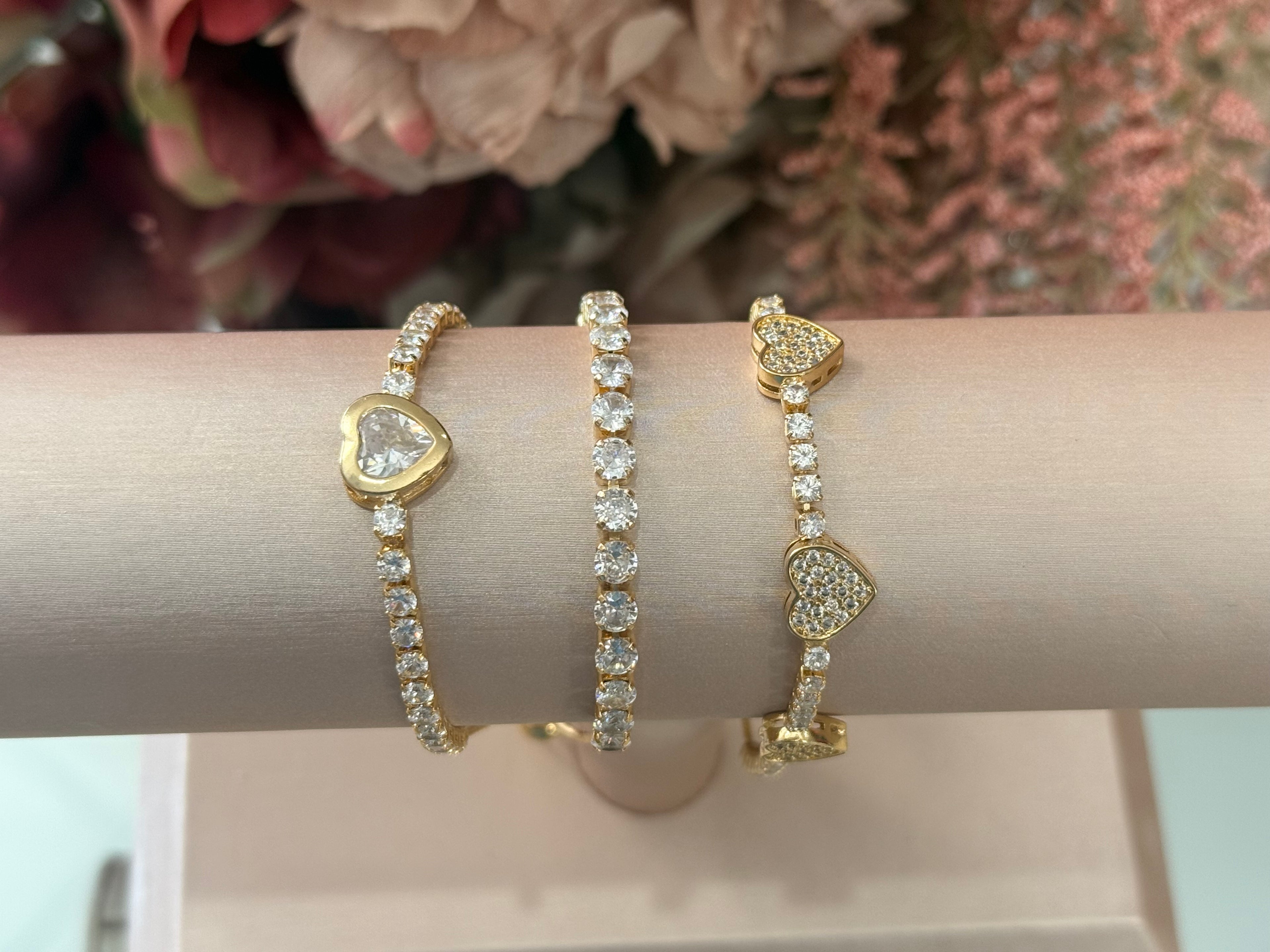 ADJUSTABLE HEART BRACELET