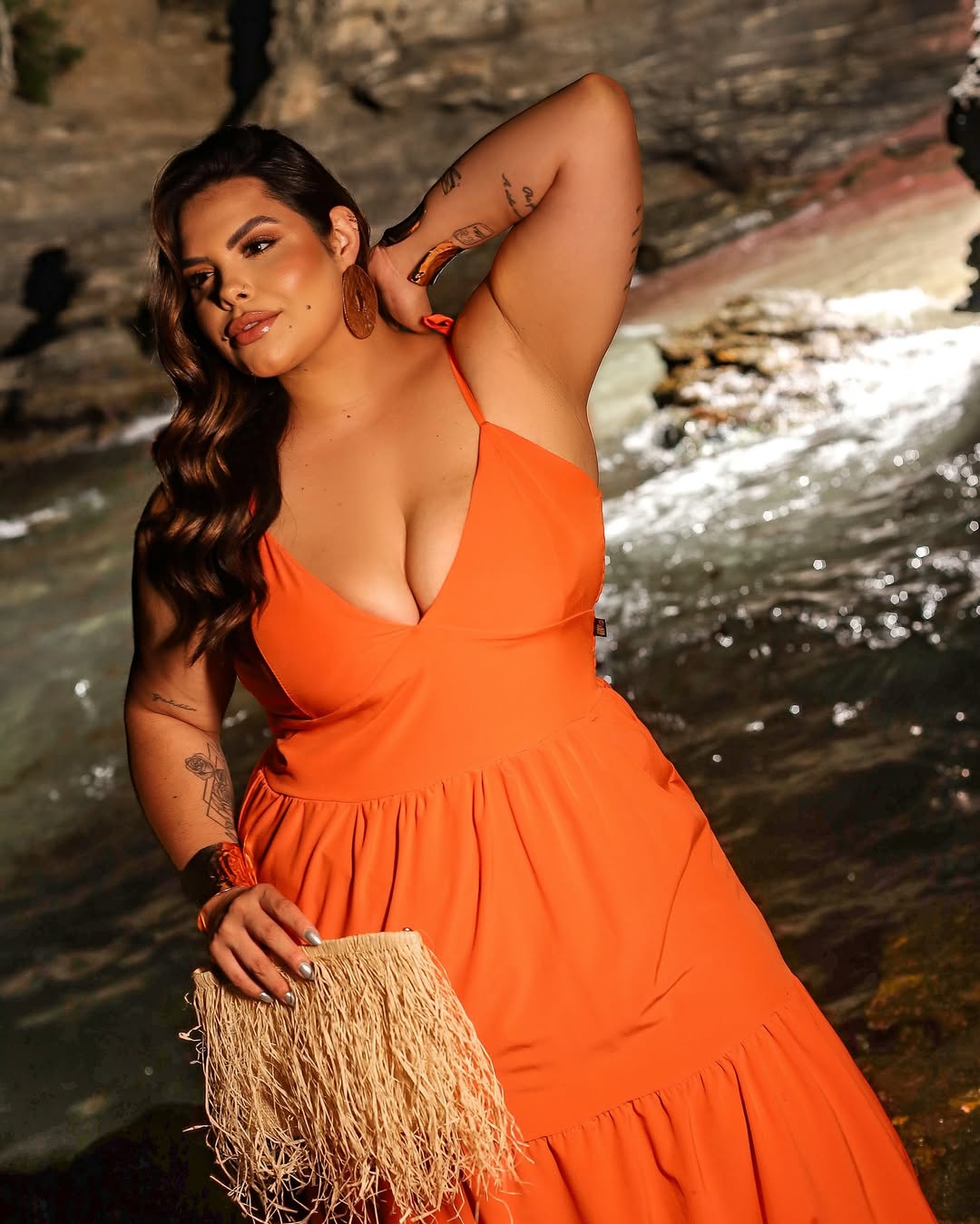 DRESS LONG LIZ (PLUS)