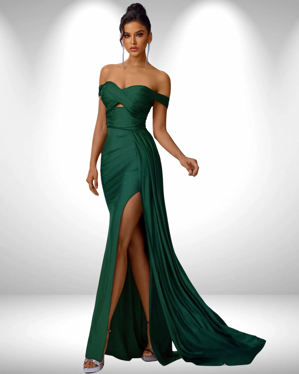 Bridesmaid Jjshouse Velvet Dress Velvet Evening Gown, Off Shoulder Wedding Dress, Dark Green Elegant Dress Israel Bridesmaid Jjshouse Velvet Dress Velvet Evening Gown, Off Shoulder Wedding Dress, Dark Green Elegant Dress Israel