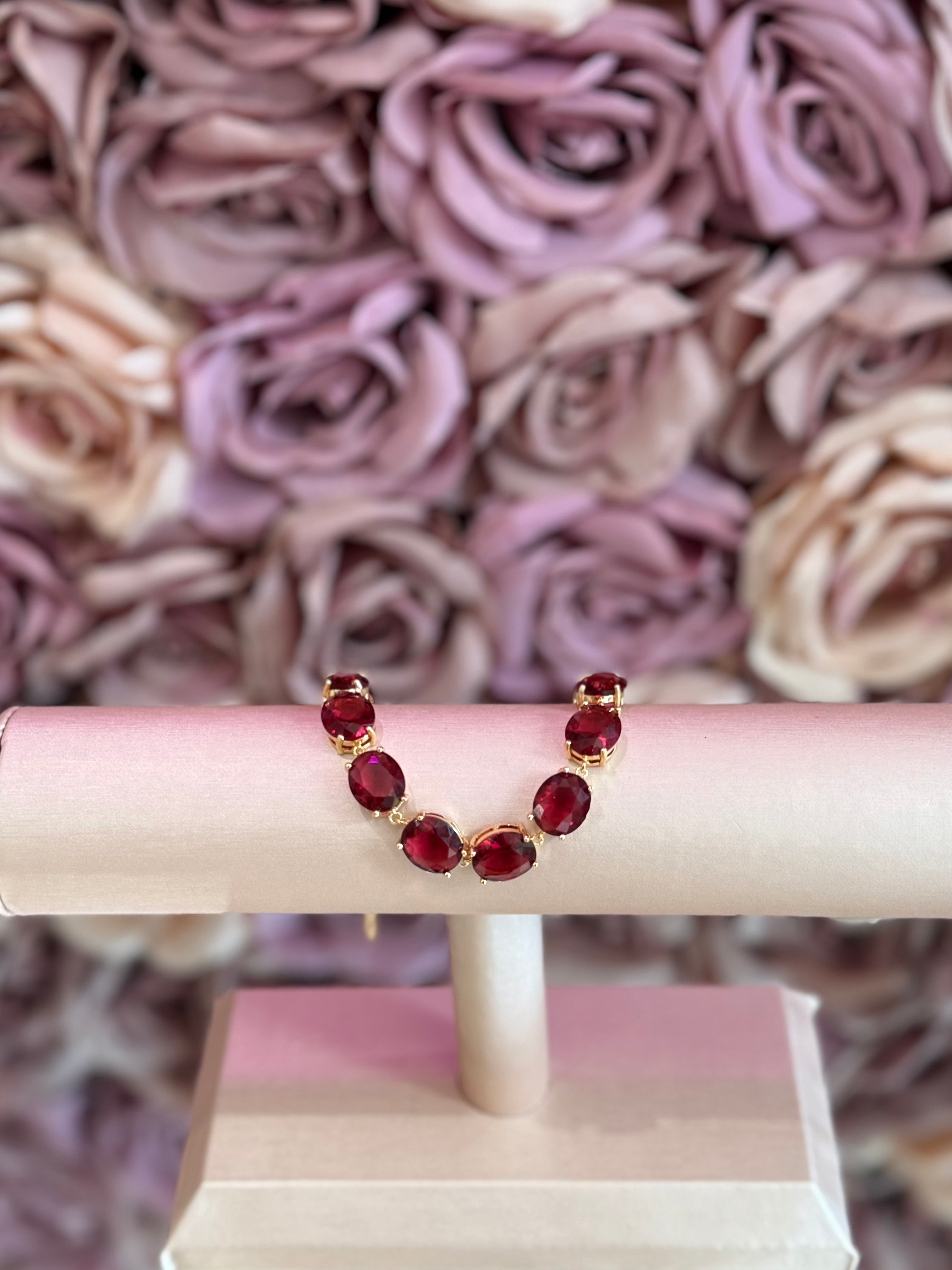 Red Crystal Bracelet