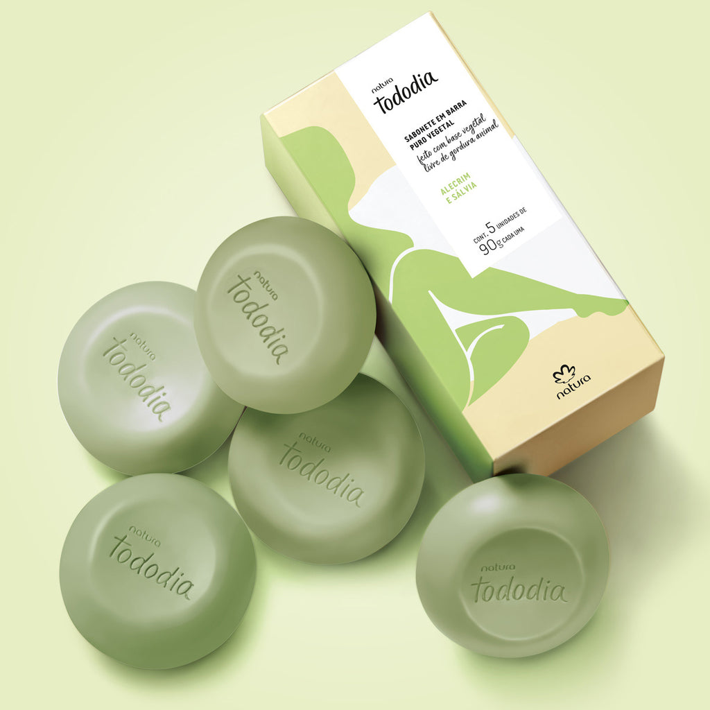 Pure Vegetable Bar Soap Rosemary and Sage