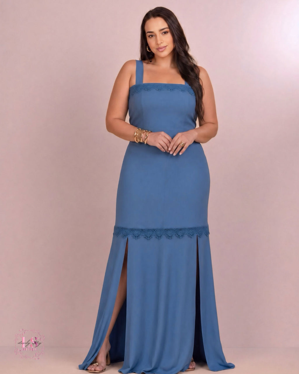 DRESS LONG CHARLOTE (PLUS)