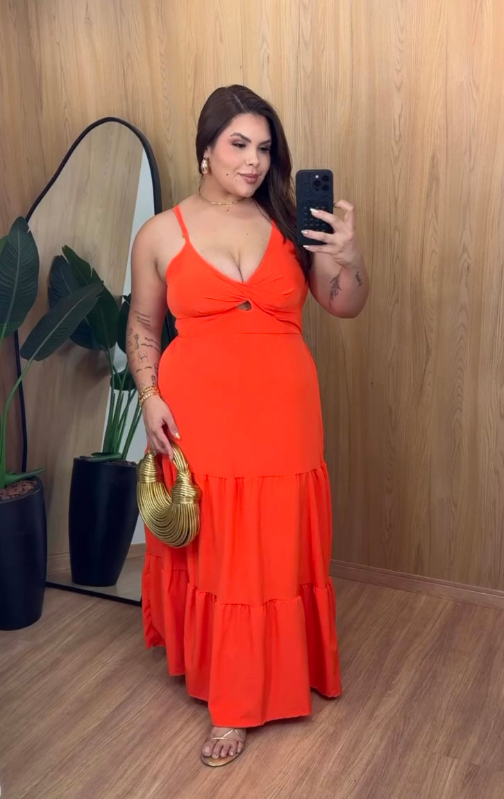 DRESS LONG LIZ (PLUS)