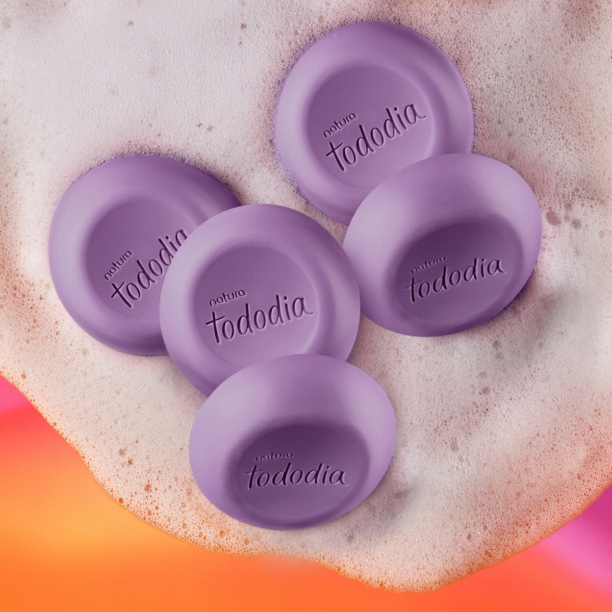 Blackberry and Peach Blossom Pure Vegetable Bar Soap