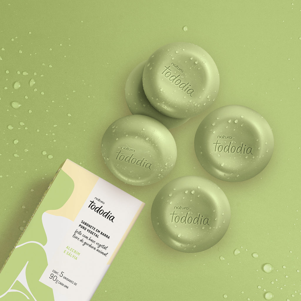 Pure Vegetable Bar Soap Rosemary and Sage