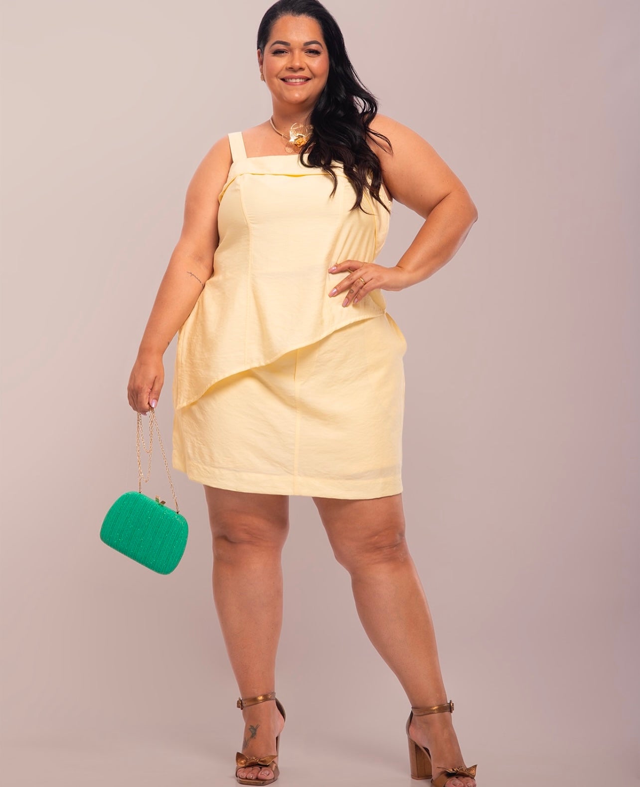 SKIRT SET ASYMMETRICAL (PLUS)