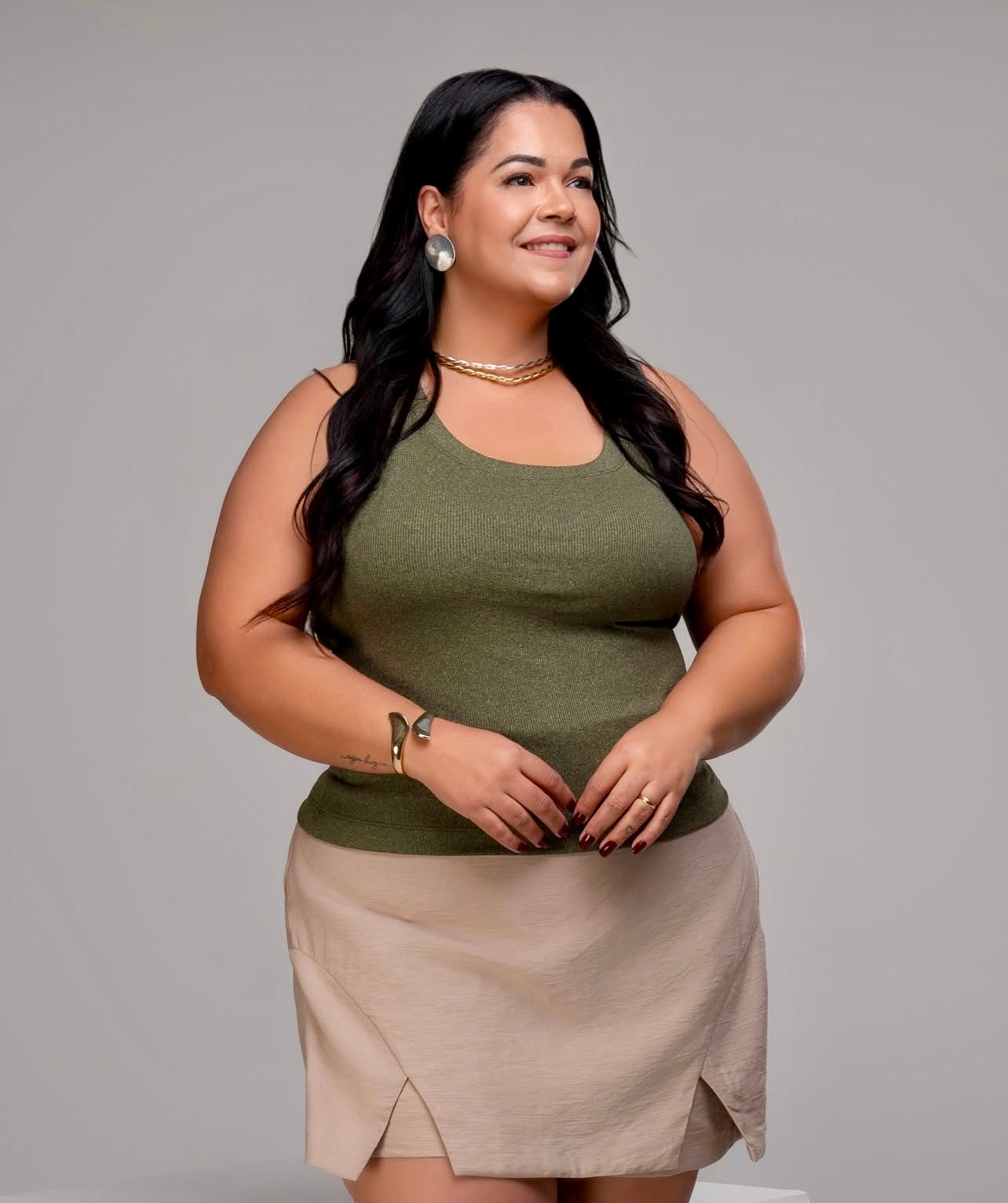 SHORT SKIRT SET AVILA (PLUS)