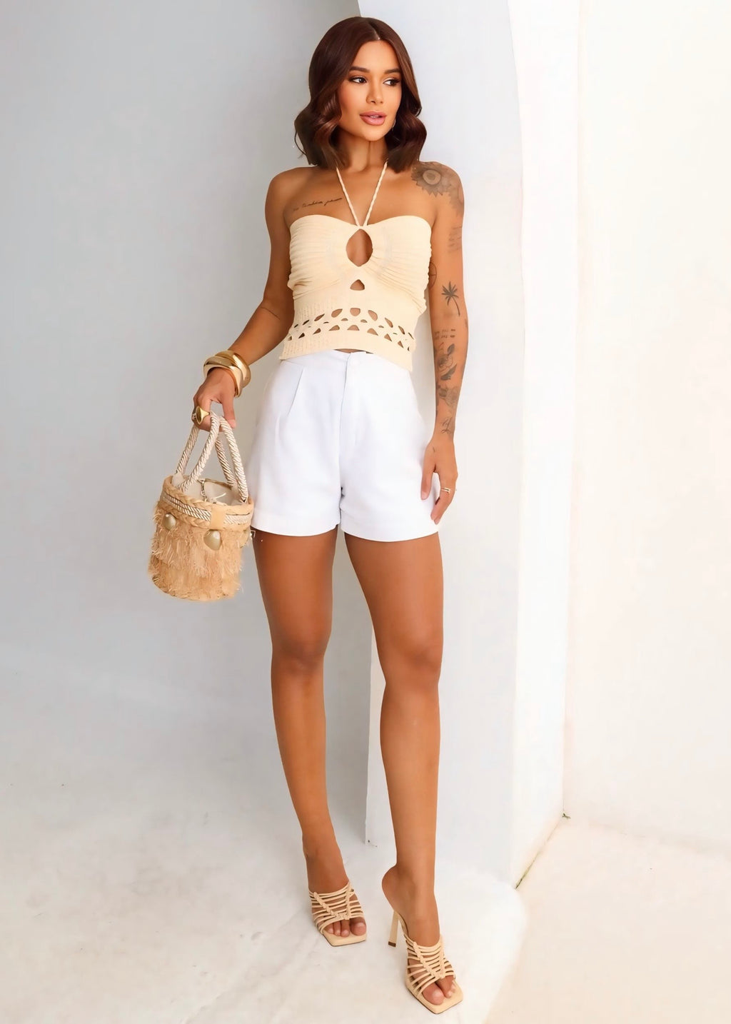 CROPPED KNIT CELINA