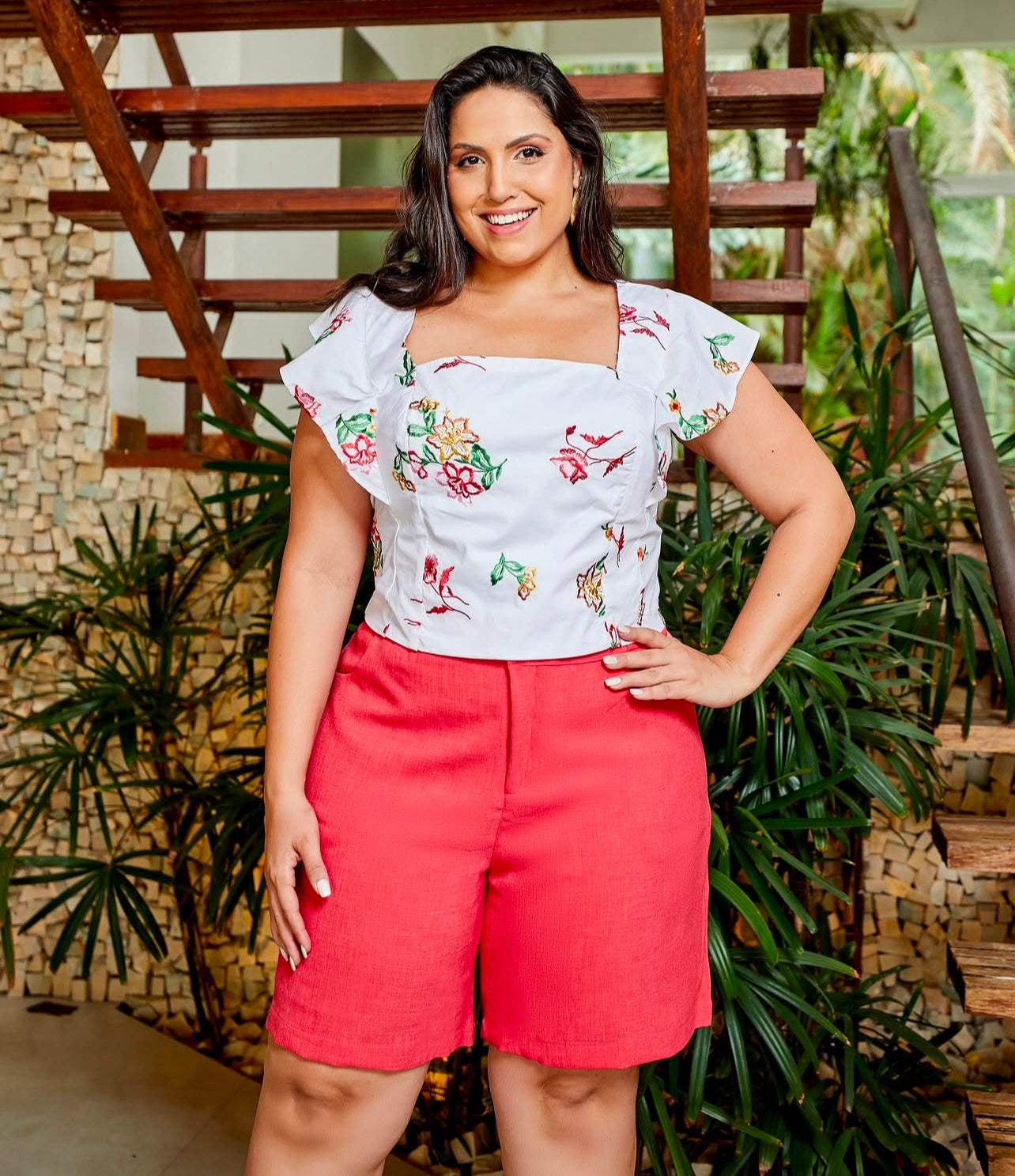 BLOUSE TRIC KARINE (PLUS)