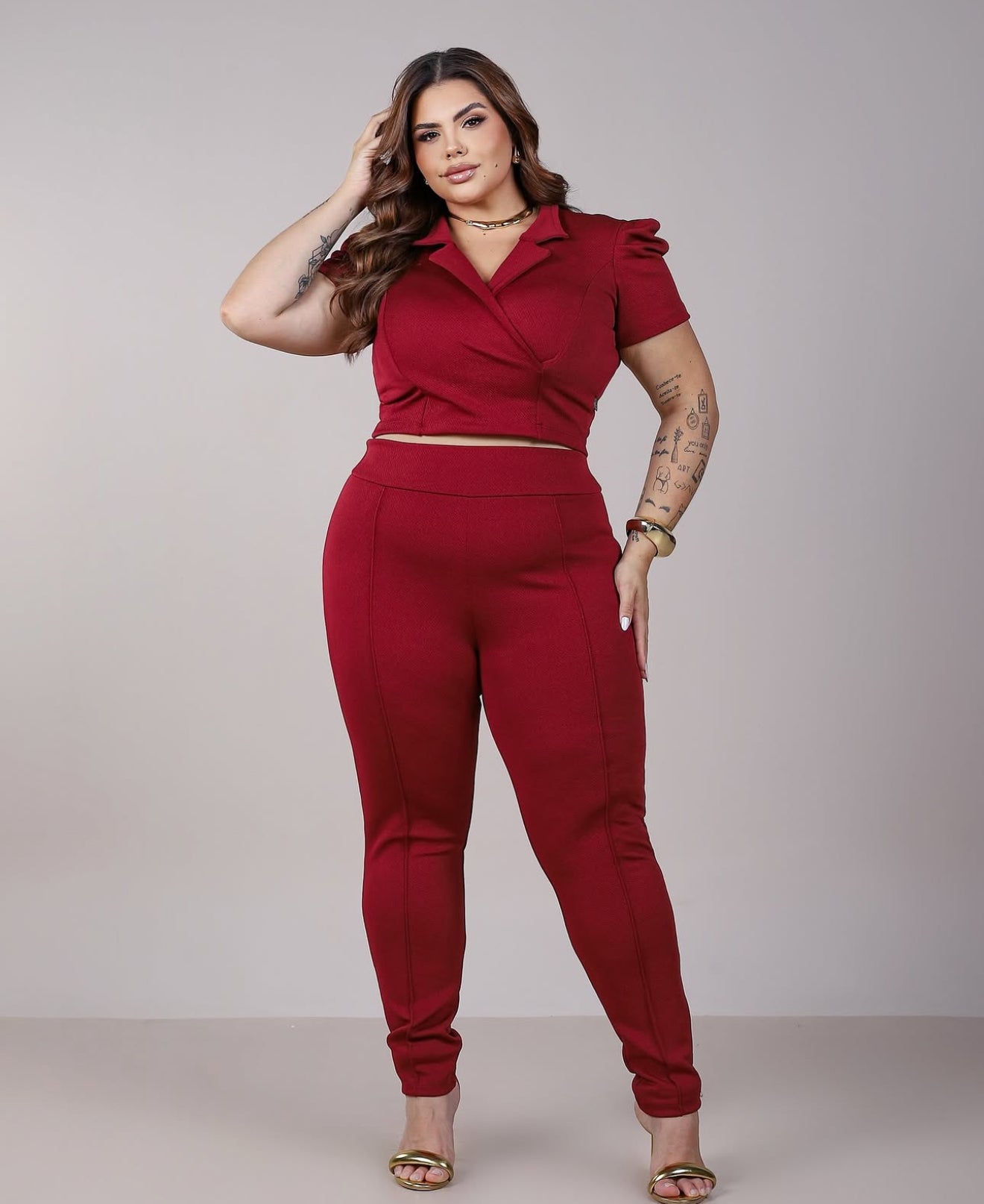 PANTS SET BARBARA (PLUS)