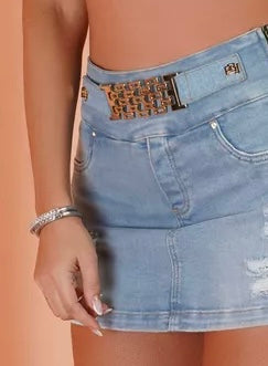 MINI SKIRT DENIM