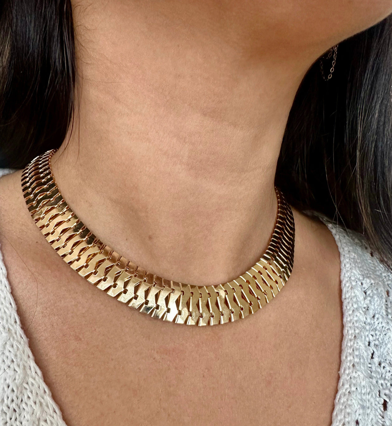 Gold Chain Choker