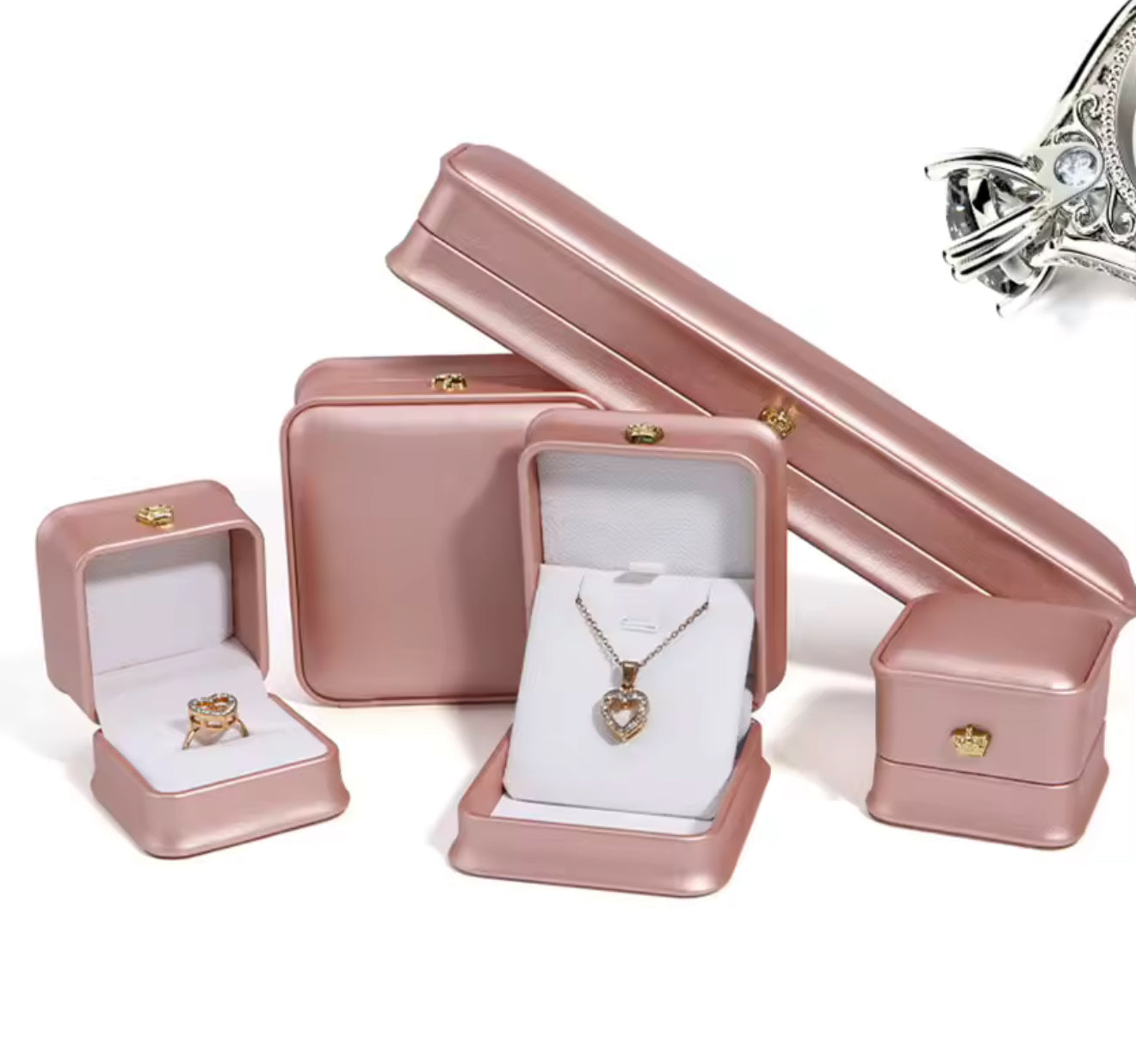 LEATHER JEWELLERY BOX