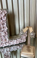 CUBIC ZIRCONIA CLUSTER EARRING