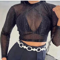 CROPPED TULE LEILA