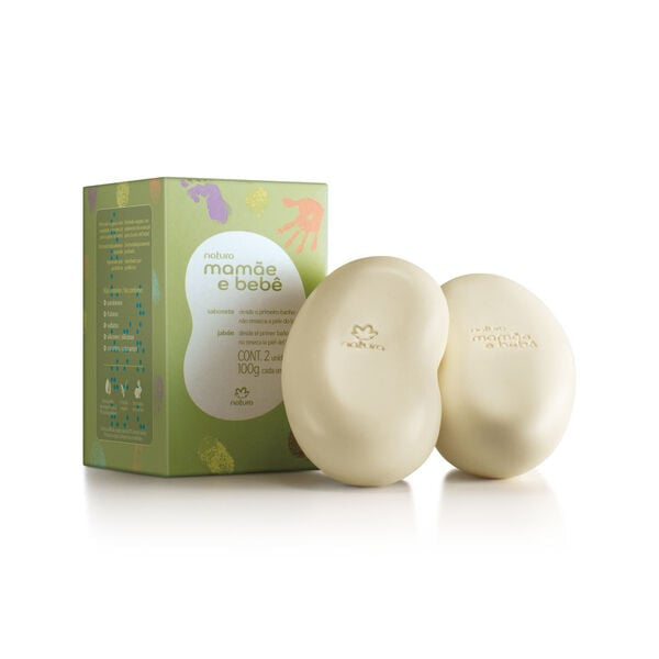 BAR SOAP (2 BARS) - NATURA MAMAE BEBE