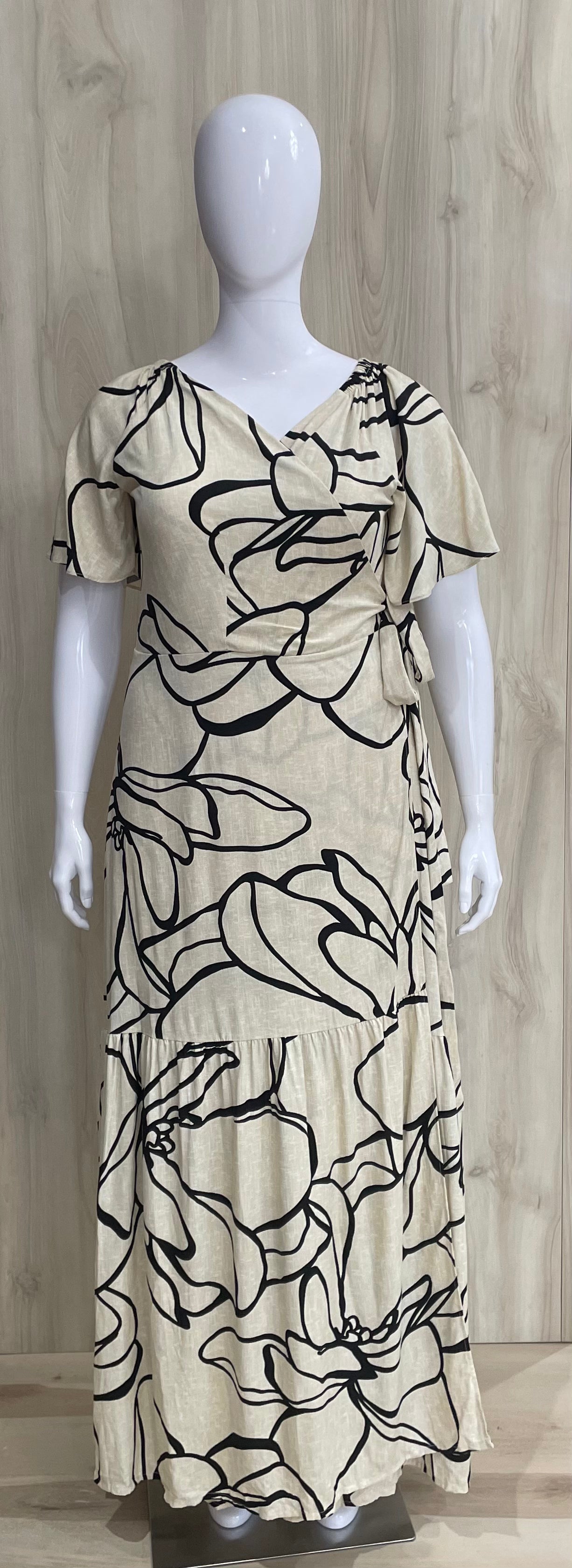 DRESS LONG YARA (PLUS)