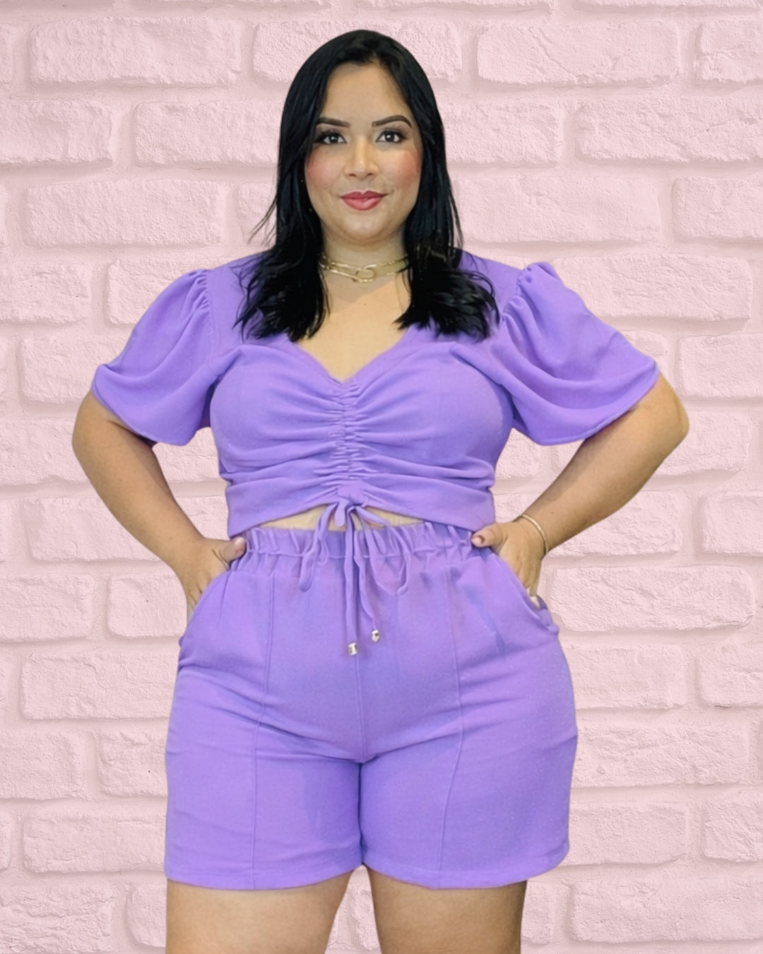 GISELY SHORT SET (PLUS)