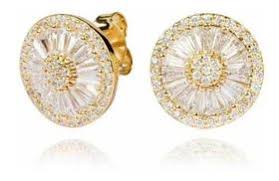 ZIRCONIA PIZZA EARRING